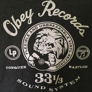 Obey Records T-Shirt
